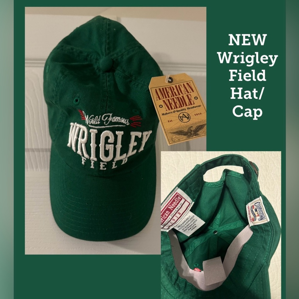 NWT Wrigley Field Ball Cap (MLB Chicago Cubs Baseball)
